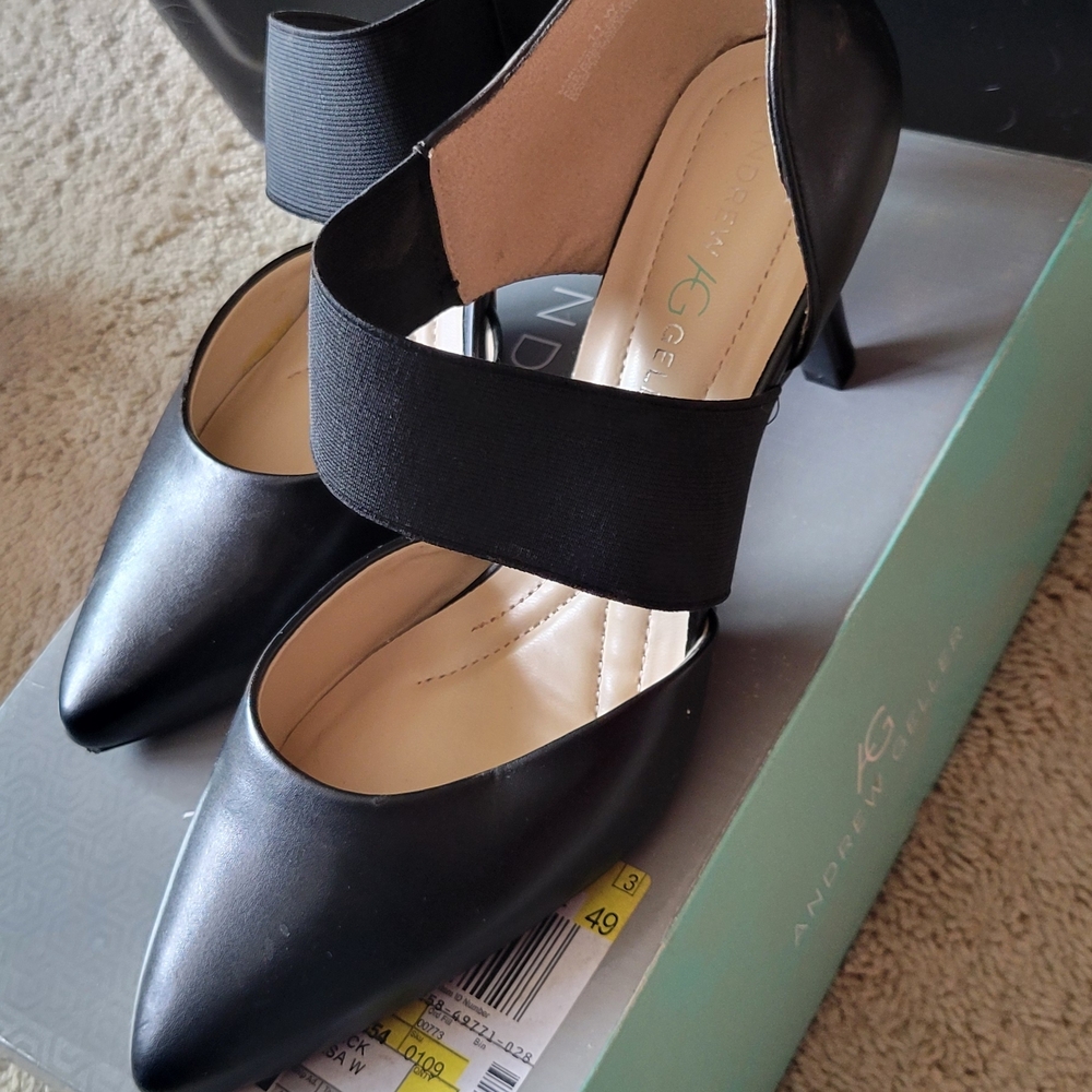 Andrew Geller Black Women's Heels